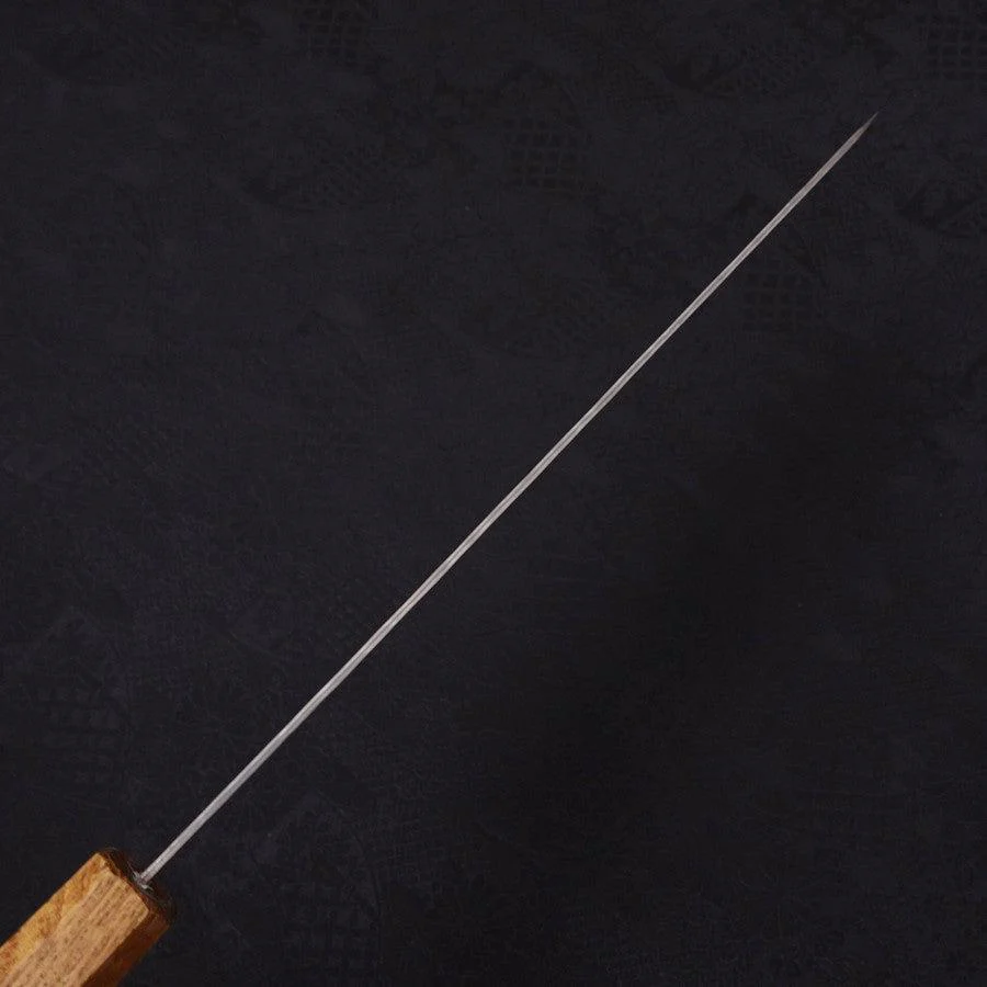 Gyuto AUS-10 Spiegel-Tsuchime Damast Yaki Urushi Griff 240mm - Image 5