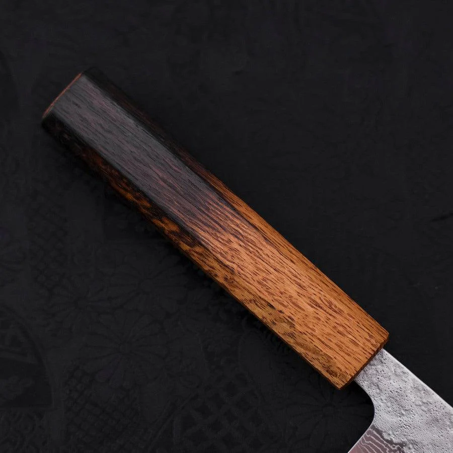 Sujihiki AUS-10 Nashiji Damast Yaki Urushi Griff 240mm - Image 6