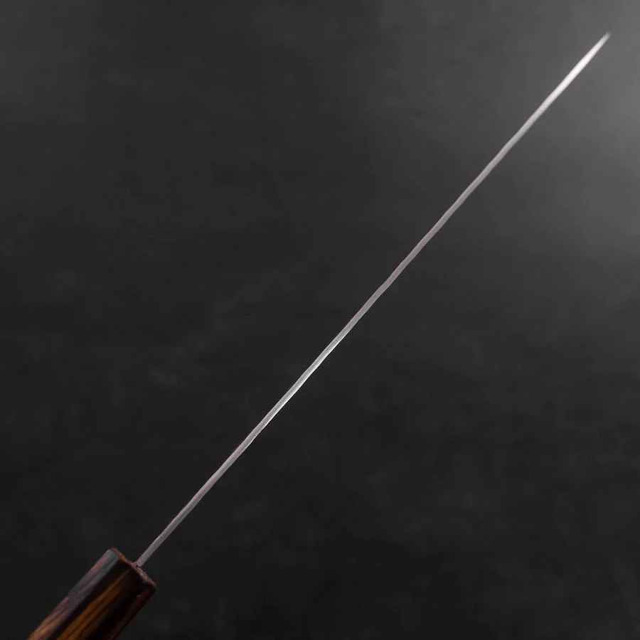 Gyuto AUS-10 Tsuchime Damast Sumi Urushi Griff 240mm - Image 5