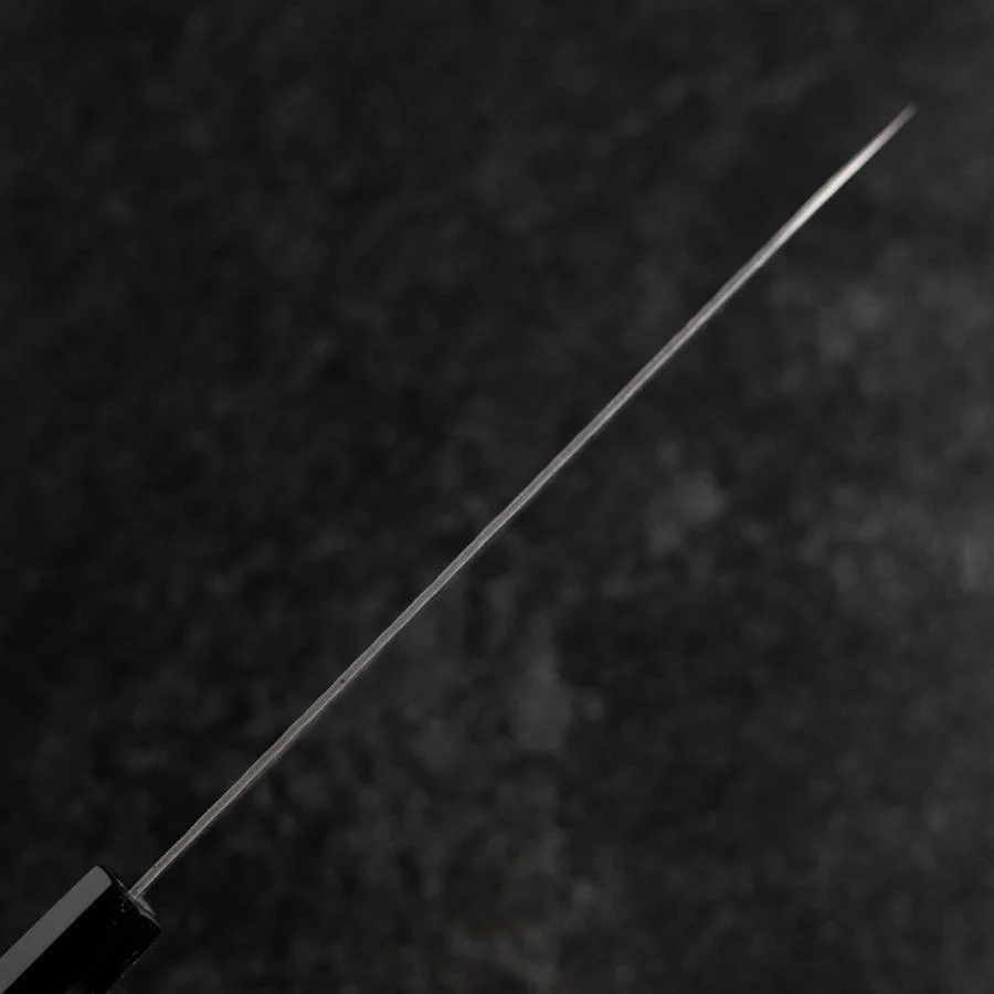 Gyuto AUS-10 Tsuchime Damast Walnussholz Griff 210mm - Image 5
