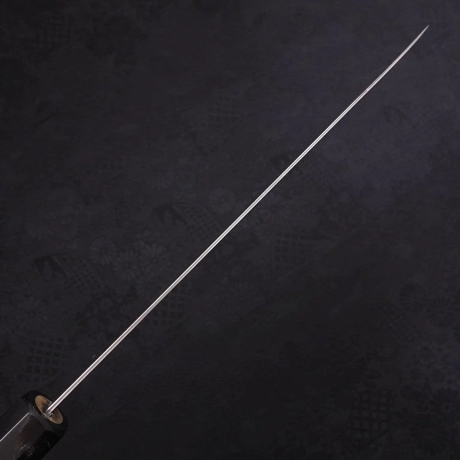 Gyuto AUS-10 Wellen Nickel Damast Büffelhorn und Magnolienholz Griff 210mm - Image 5
