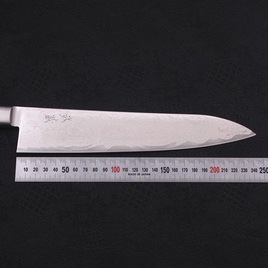 Gyuto AUS-10 Wellen Nickel Damast Westlicher Griff 240mm - Image 7