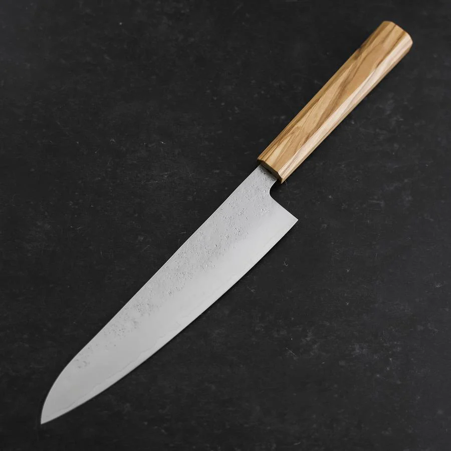 Gyuto AUS-8 Nashiji Olivenholz Griff 195mm - Image 2