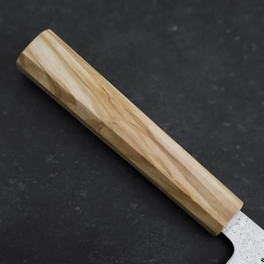 Gyuto AUS-8 Nashiji Olivenholz Griff 195mm - Image 6
