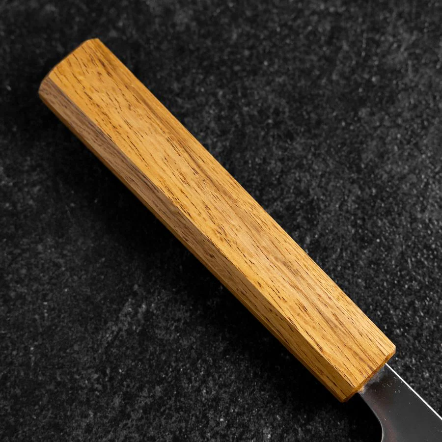 Gyuto AUS-8 Poliert Eichenholz Griff 210mm - Image 6