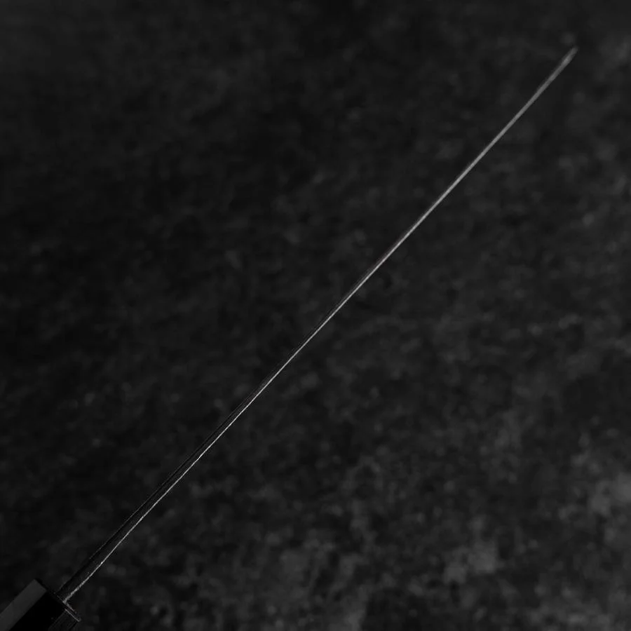 Gyuto Blue Steel #1 Kurouchi Walnussholz Griff 240mm - Image 5