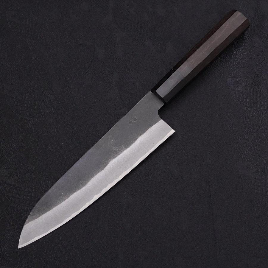 Gyuto Blue Steel #2 Kurouchi Chokin "Drache" Büffelhorn und Ebenholz Griff 210mm - Image 2