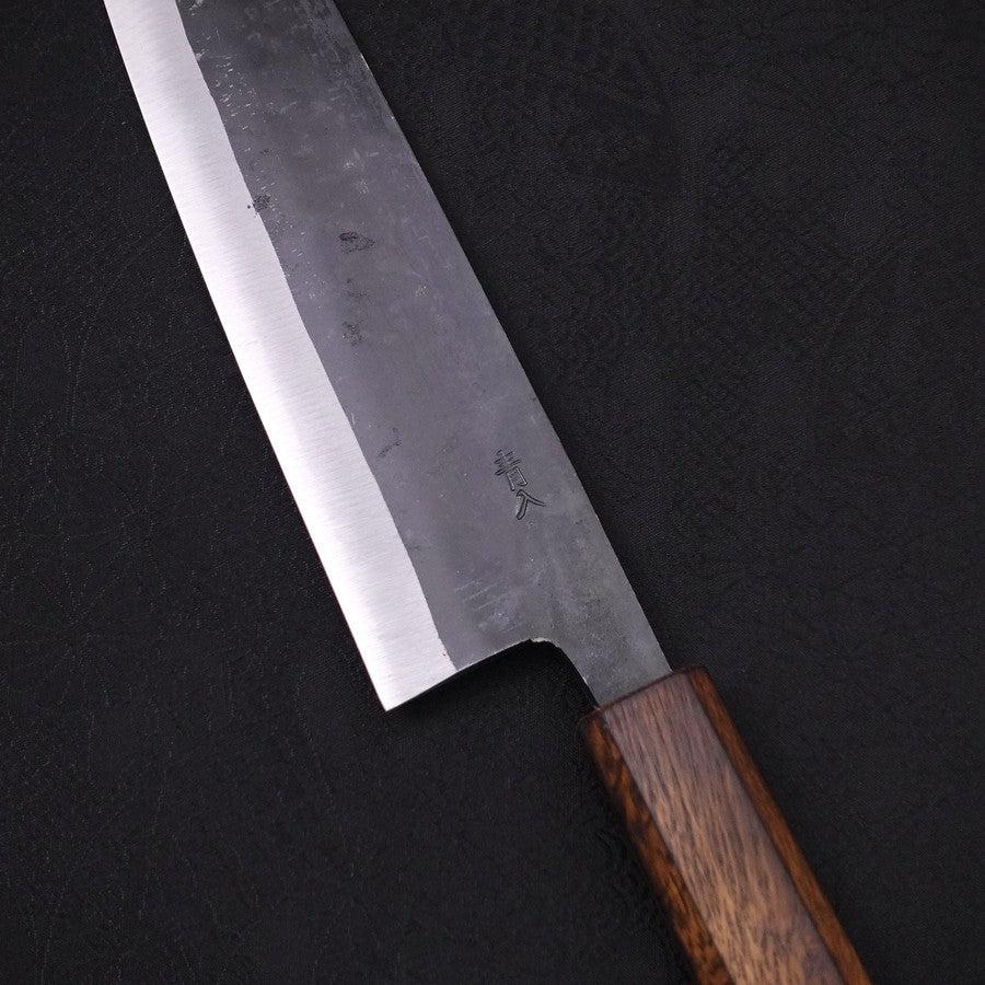 Gyuto Blue Steel #2 Kurouchi Sumi Urushi Griff 210mm - Image 3