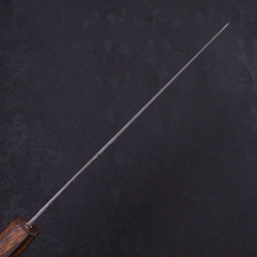 Gyuto Blue Steel #2 Kurouchi Sumi Urushi Griff 210mm - Image 5