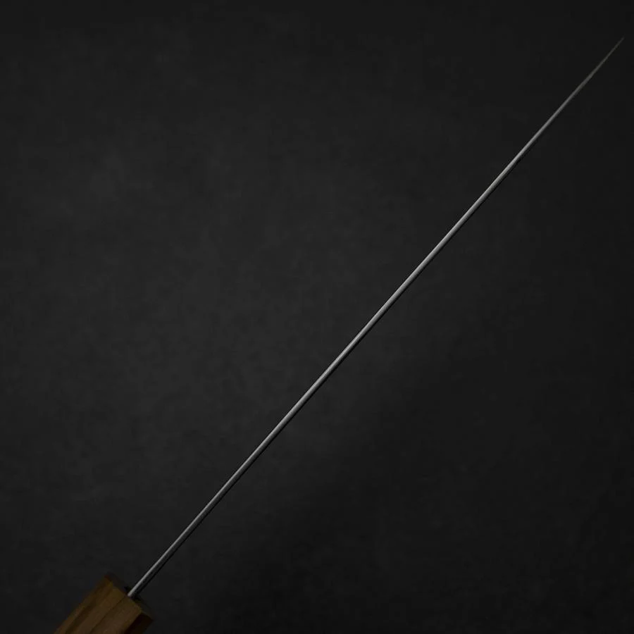 Gyuto Blue Steel #2 Poliert Olivenholz Griff 210mm - Image 5