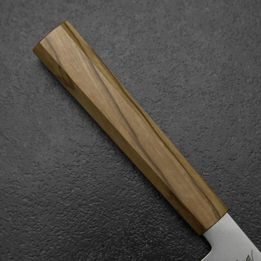 Gyuto Blue Steel #2 Poliert Olivenholz Griff 210mm - Image 6