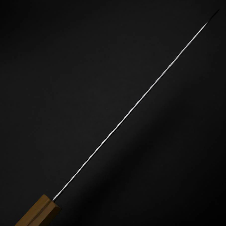 Gyuto Blue Steel #2 Poliert Olivenholz Griff 240mm - Image 5