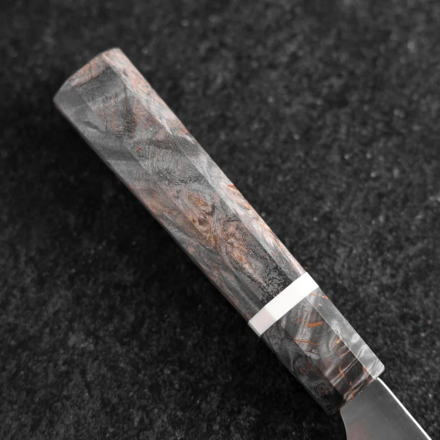 Gyuto Blue Super Poliert Ahornholz Griff 240mm - Image 6