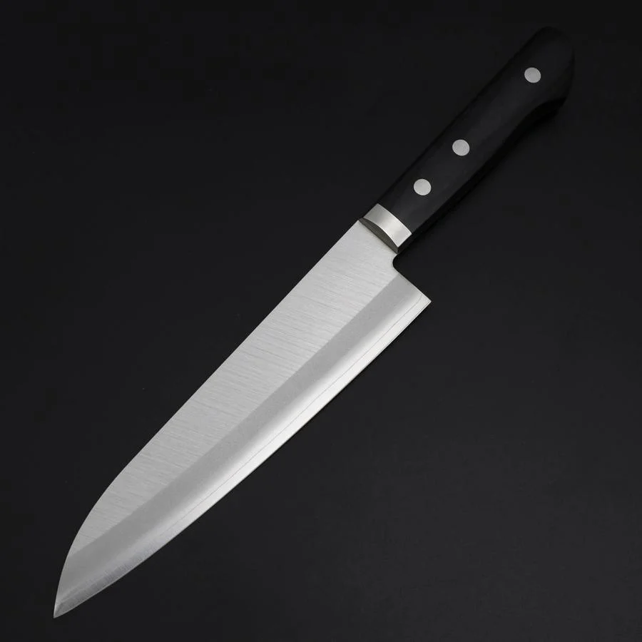 Gyuto Chromax Poliert Schwarzer Westlicher Griff 180mm - Image 2