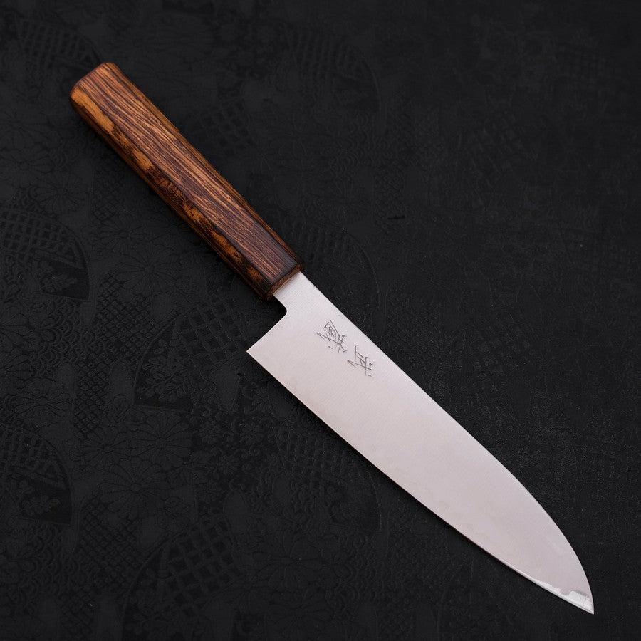 Gyuto Aogami Super Edelstahlummantelung Poliert Sumi Urushi Griff 180mm