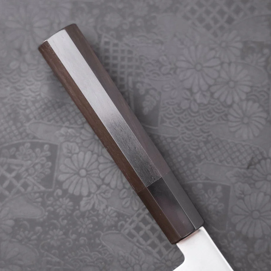 Gyuto HAP-40 Poliert Büffelhorn und Ebenholz Griff 180mm - Image 6