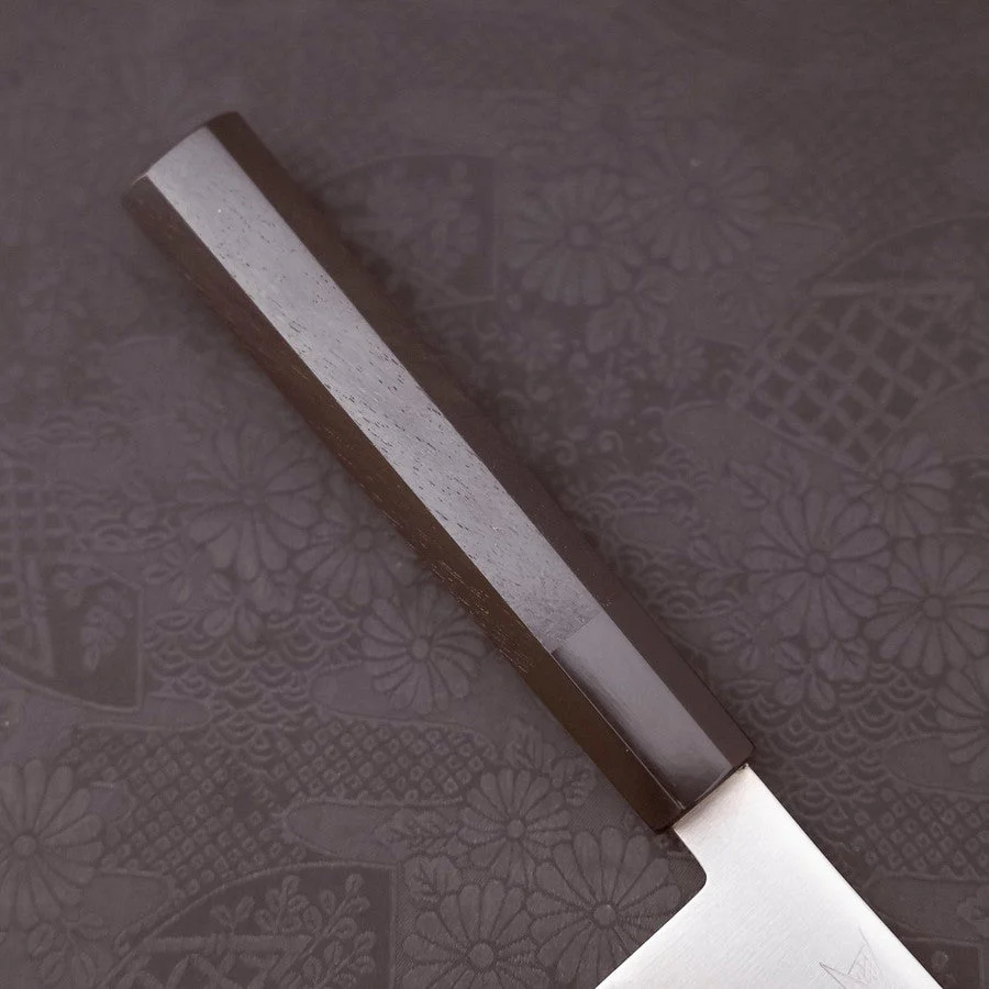 Gyuto HAP-40 Poliert Büffelhorn und Ebenholz Griff 210mm - Image 6