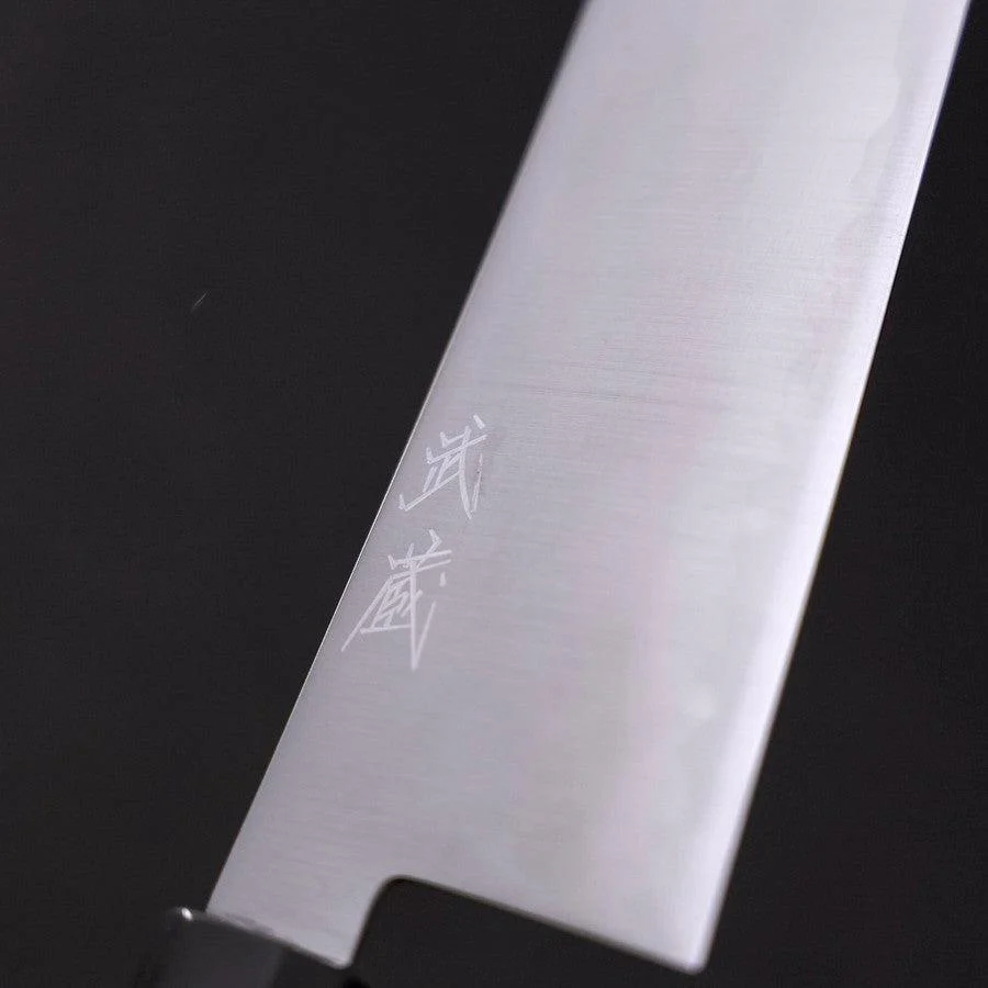 Gyuto HAP-40 Poliert Büffelhorn und Ebenholz Griff 240mm - Image 3