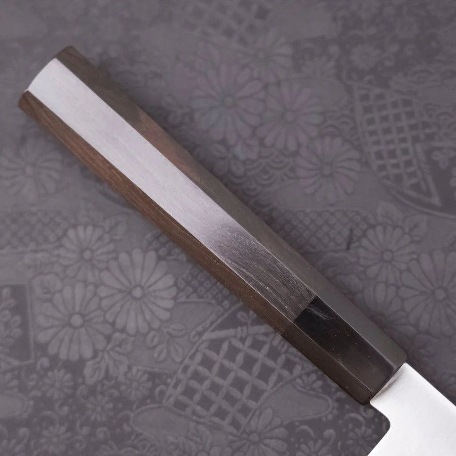Gyuto HAP-40 Poliert Büffelhorn und Ebenholz Griff 240mm - Image 6