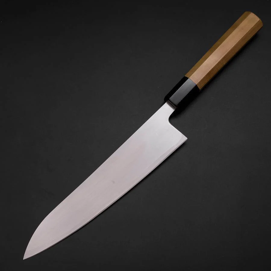 Gyuto HAP-40 Poliert Büffelhorn und Magnolienholz Griff 210mm - Image 2