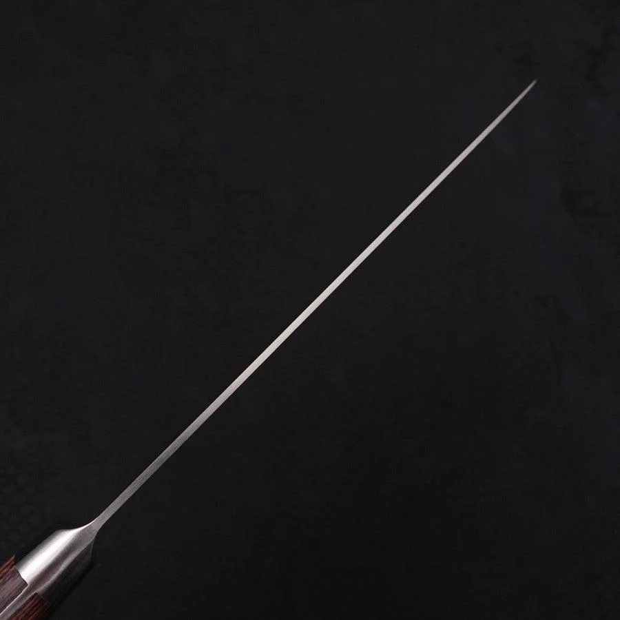Gyuto AUS-8 Poliert Westlicher Mahagoni Griff 180mm - Image 5
