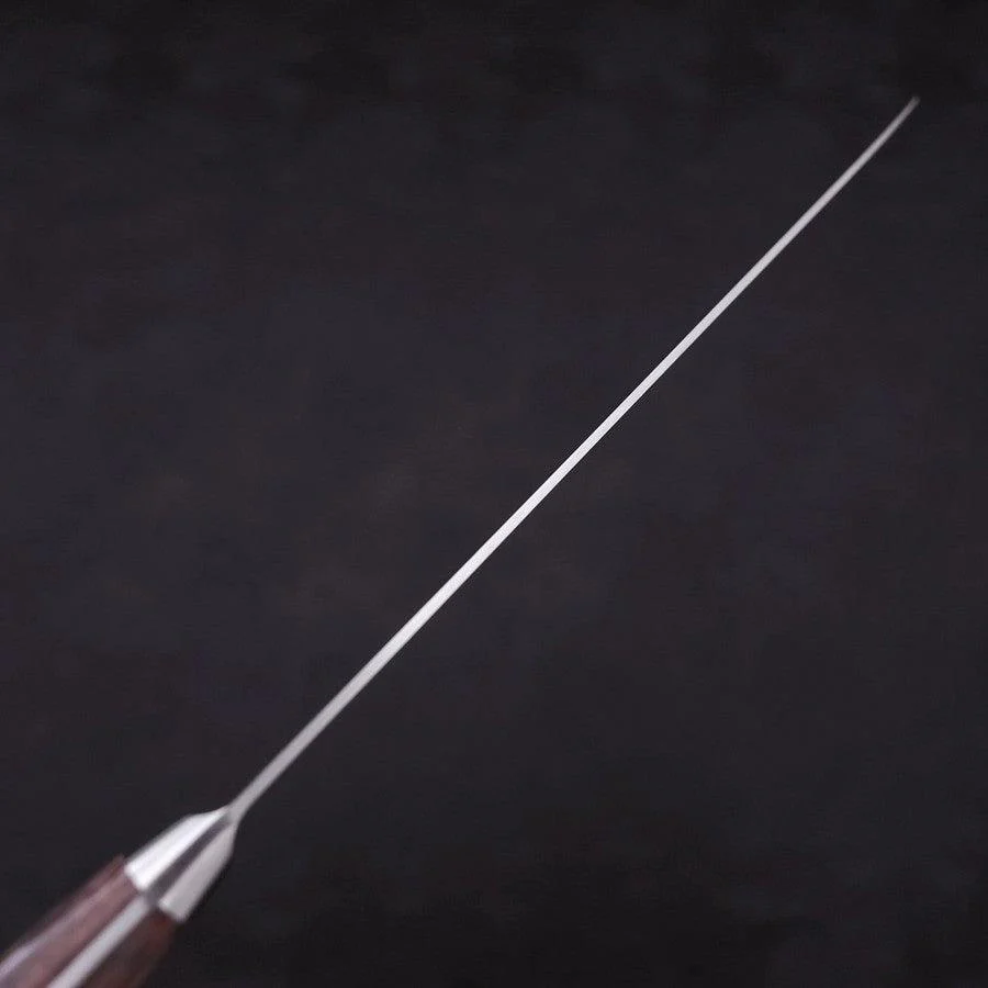 Gyuto AUS-8 Poliert Westlicher Mahagoniholz Griff 210mm - Image 5