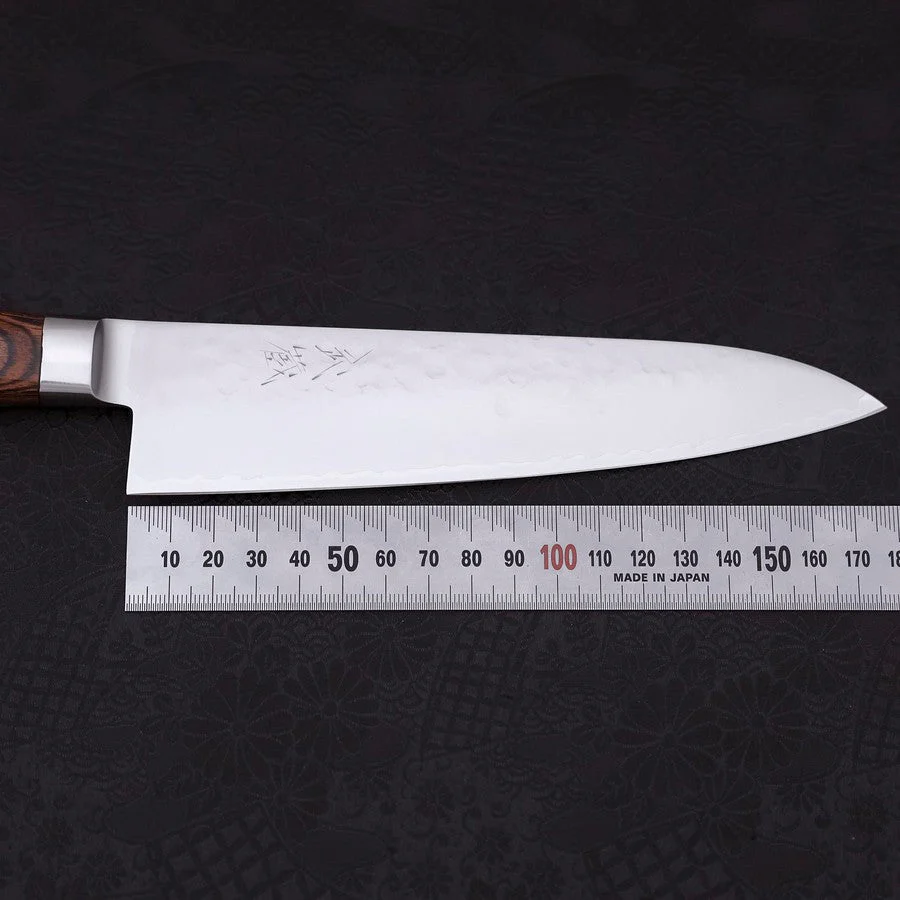 Gyuto VG-5 Tsuchime Westlicher Griff 180mm - Image 7