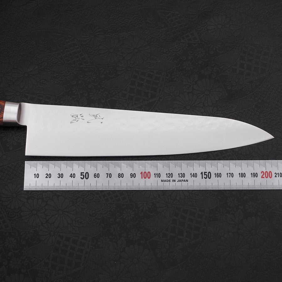Gyuto VG-5 Tsuchime Westlicher Griff 210mm - Image 7