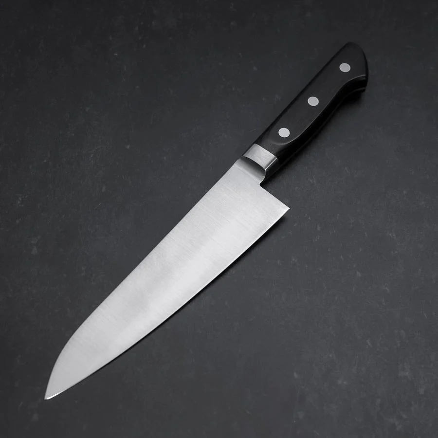 Gyuto Molybdän Poliert Schwarzer Westlicher Griff 180mm - Image 2