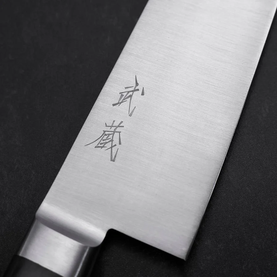 Gyuto Molybdän Poliert Schwarzer Westlicher Griff 180mm - Image 3