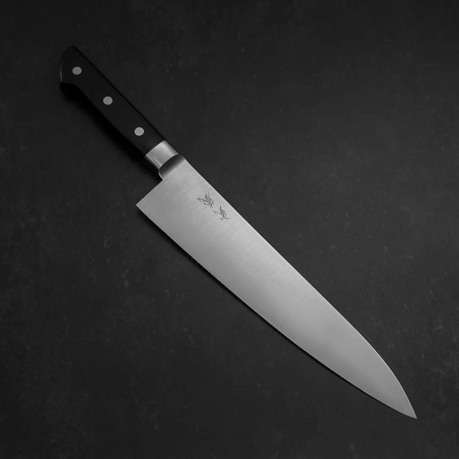 Gyuto Molybdän Poliert Schwarzer Westlicher Griff 240mm