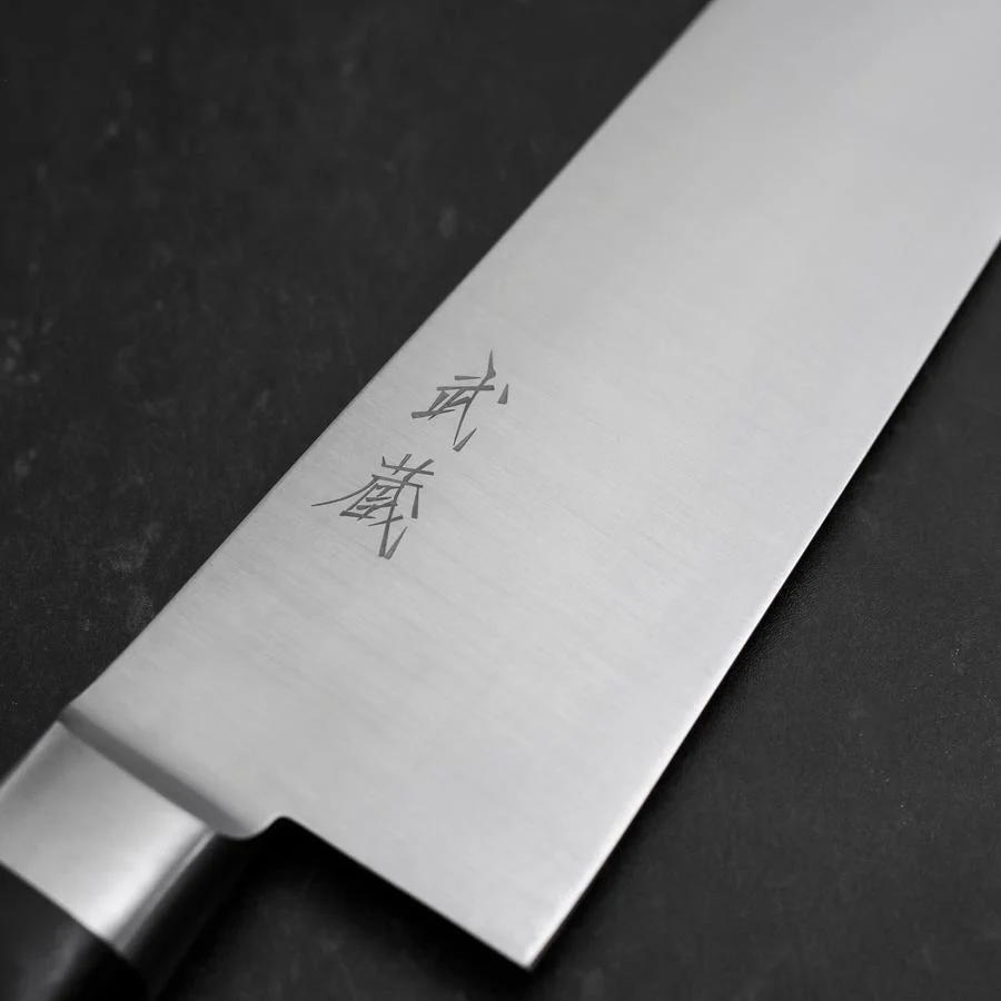 Gyuto Molybdän Poliert Schwarzer Westlicher Griff 240mm - Image 3