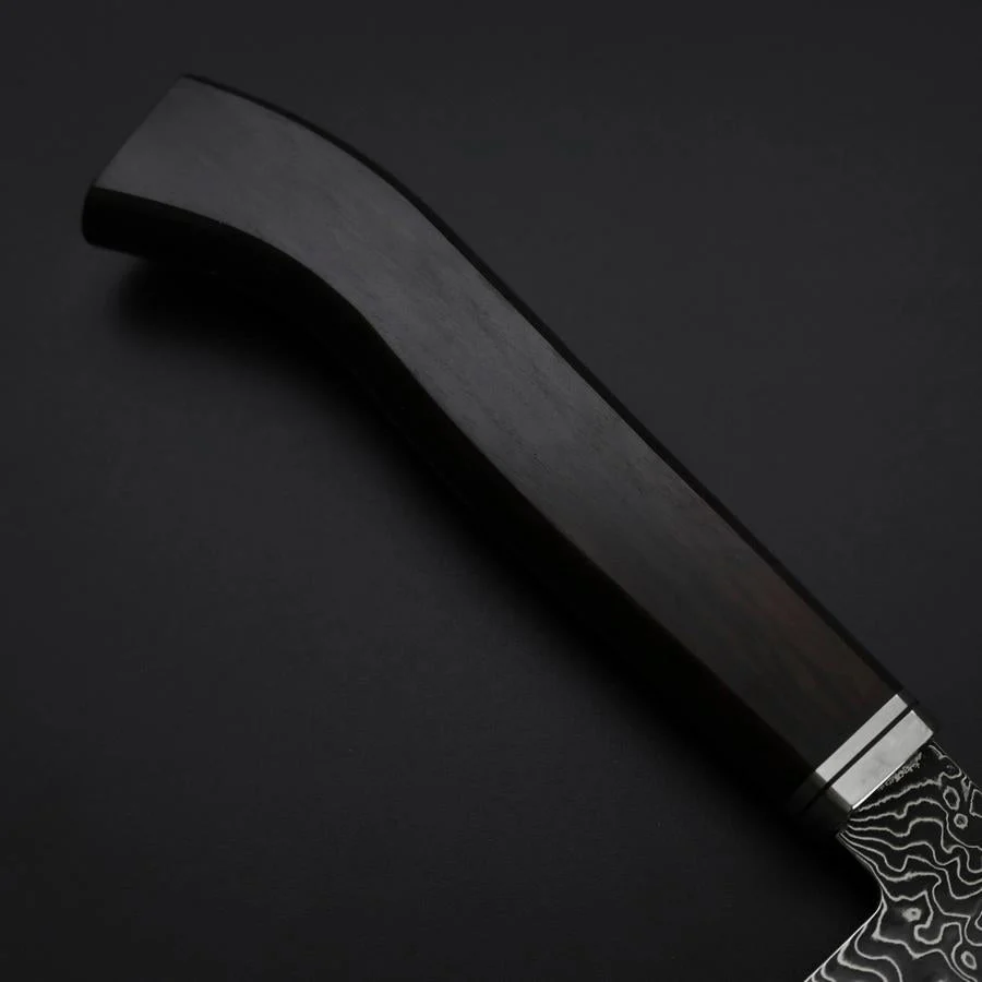 Gyuto SG-2 Kurozome Nickel Damast Westlicher Ebenholz Griff 210mm - Image 5