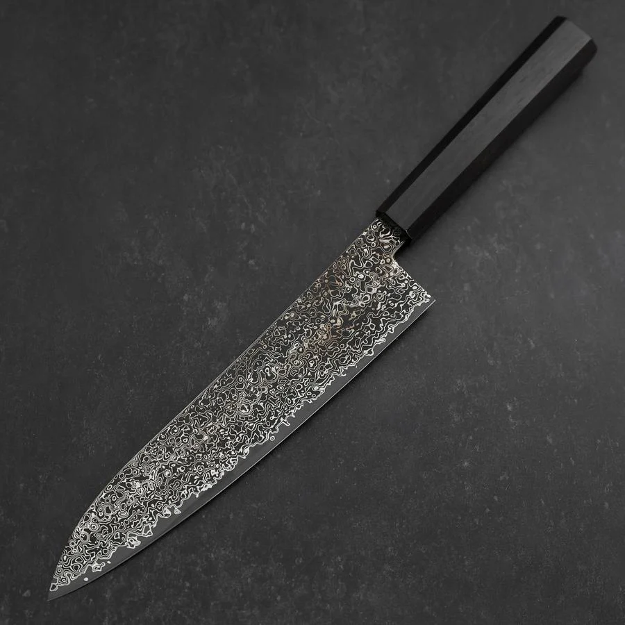 Gyuto SG-2 Nickel Damast Ebenholz Griff 200mm - Image 2
