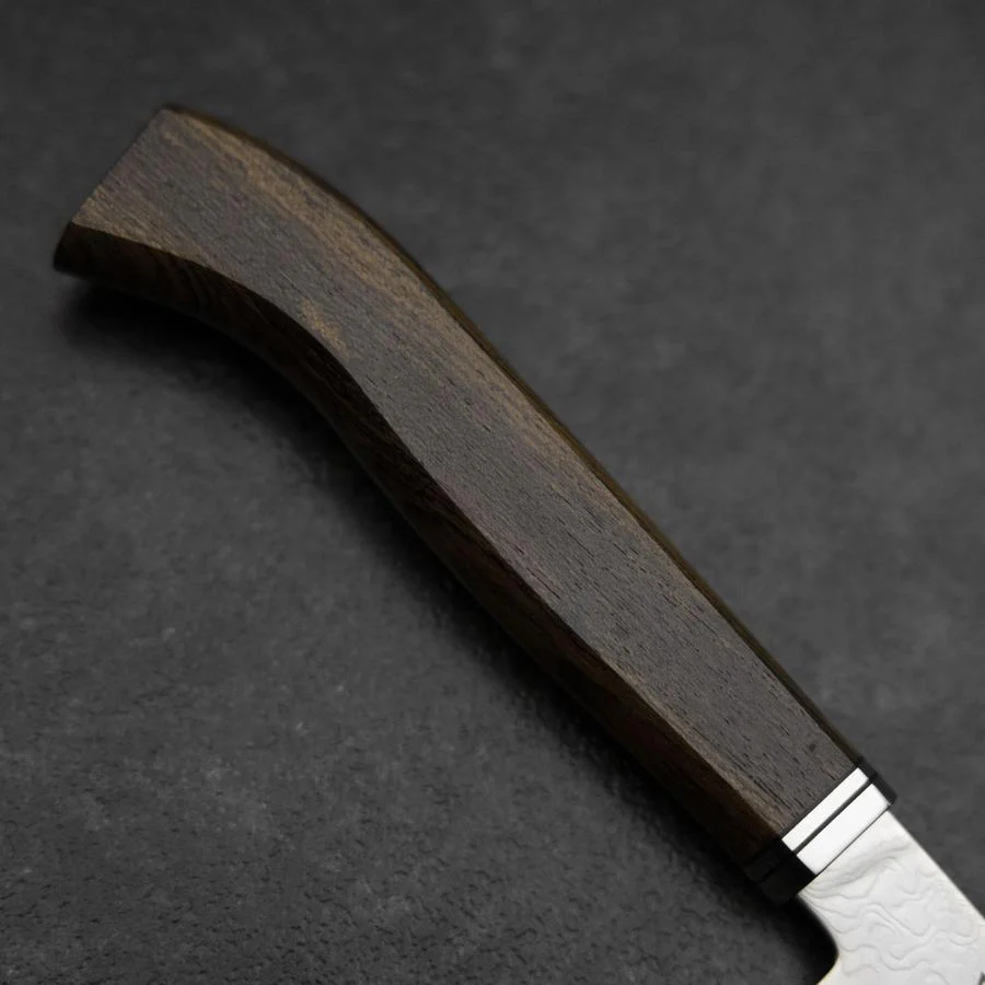 Gyuto SG-2 Damast Goldenener Ebenholz Griff 240mm - Image 6