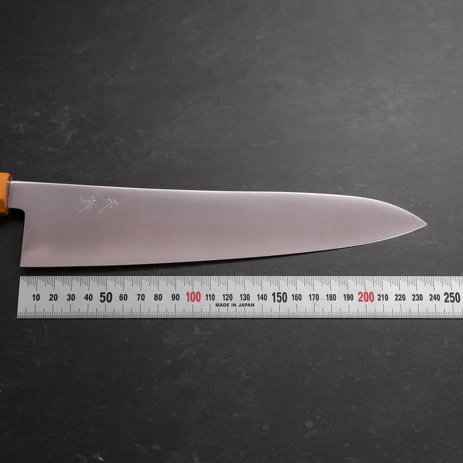 Gyuto SG-2 Poliert Gelber Ahornholz Griff 240mm - Image 7