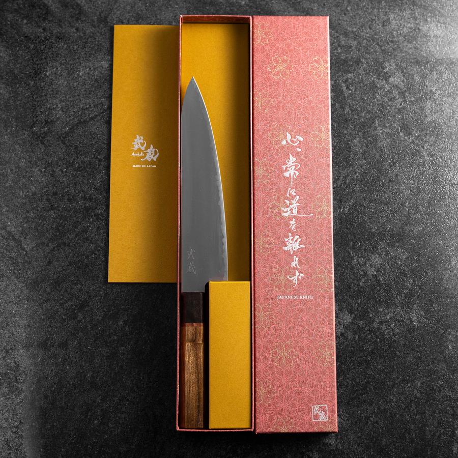 Gyuto SG-2 Poliert Ovangkol Griff 210mm - Image 8