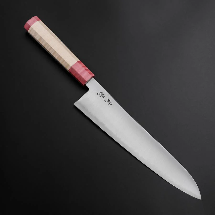 Gyuto SG-2 Poliert Roter Ahornholz Griff 240mm