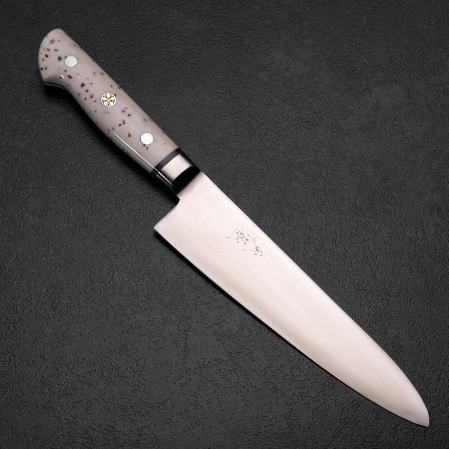 Gyuto SG-2 Poliert Westlicher Kunststein Konfetti Griff 180mm