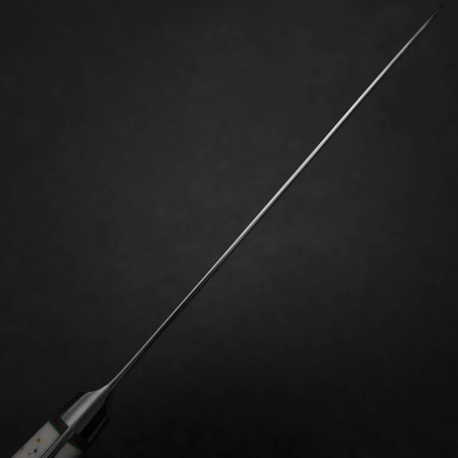 Gyuto SG-2 Poliert Westlicher Kunststein Konfetti Griff 180mm - Image 5
