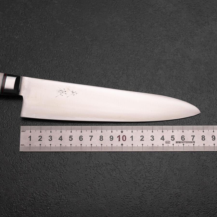 Gyuto SG-2 Poliert Westlicher Kunststein Konfetti Griff 180mm - Image 7
