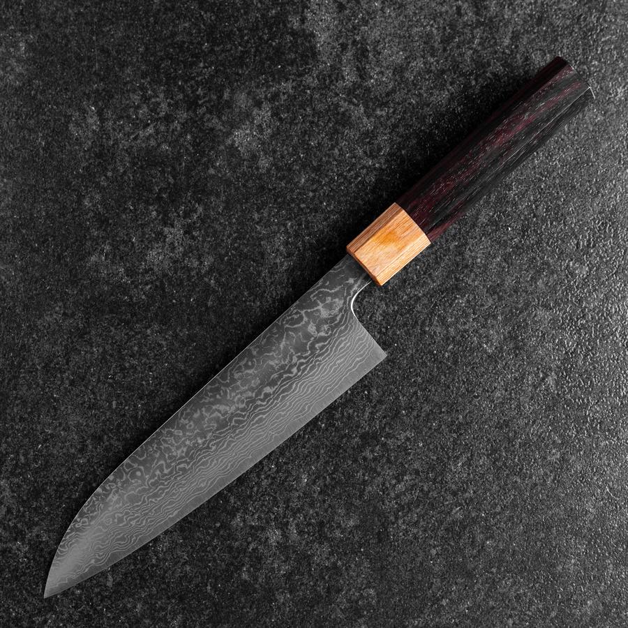 Gyuto SPG-Strix Damast Rosenholz Griff 180mm - Image 2