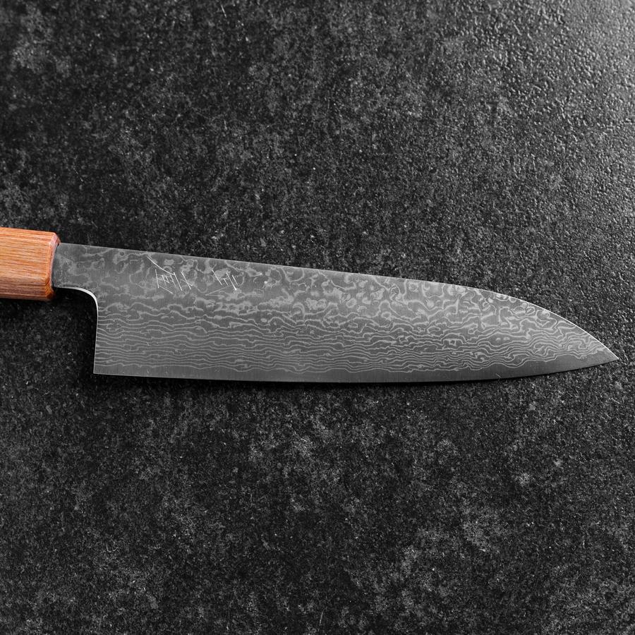 Gyuto SPG-Strix Damast Rosenholz Griff 180mm - Image 7