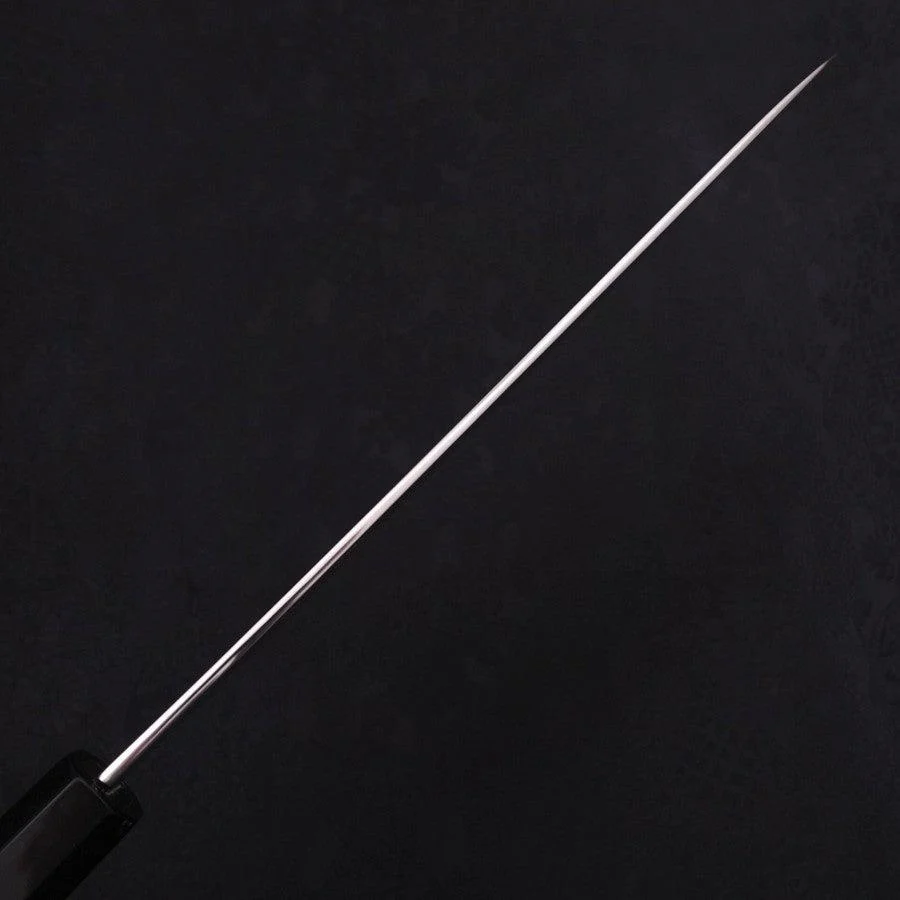 Gyuto Silver Steel #3 Damast Büffelhorn und Ebenholz Griff 240mm - Image 5