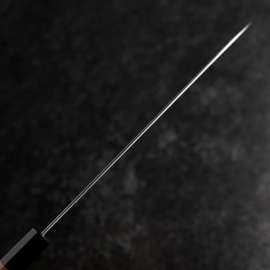Gyuto Silver Steel #3 Kasumi Büffelhorn und Walnussholz Griff 240mm - Image 5