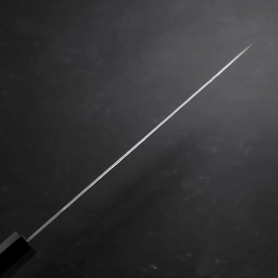 Gyuto Silver Steel #3 Nashiji Büffelhorn und Walnussholz Griff 210mm - Image 5