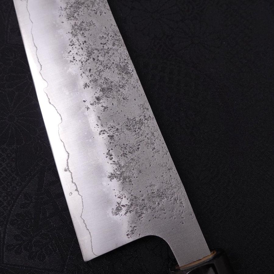 Gyuto Silver Steel #3 Nashiji Büffelhorn und Magnolienholz Griff 240mm - Image 3
