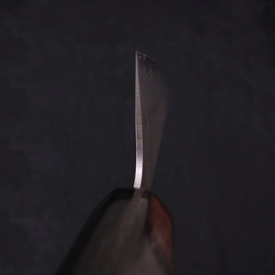 Gyuto Silver Steel #3 Nashiji Büffelhorn und Magnolienholz Griff 240mm - Image 4