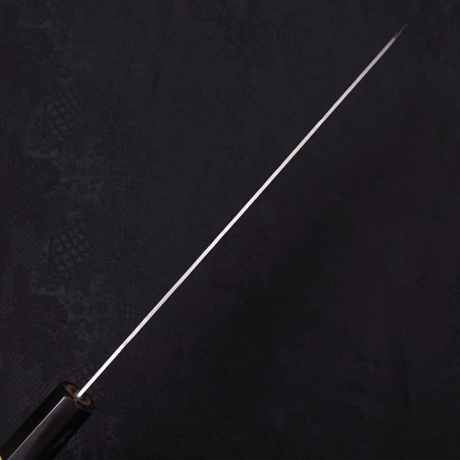 Gyuto Silver Steel #3 Nashiji Büffelhorn und Magnolienholz Griff 240mm - Image 5