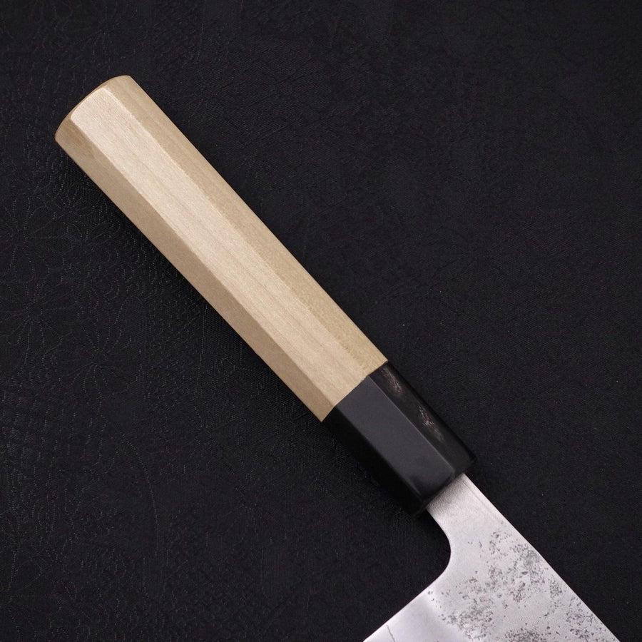 Gyuto Silver Steel #3 Nashiji Büffelhorn und Magnolienholz Griff 240mm - Image 6